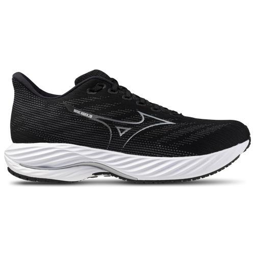 Mizuno Wave Rider 28 Silver) Men's Running Shoes Product Image