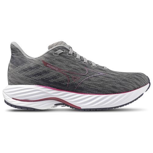 Mizuno Womens Mizuno Wave Rider 28 - Womens Shoes Harbor Mist/Black Product Image