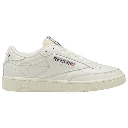 Reebok Mens Reebok Club C 85 Vintage - Mens Running Shoes White/Maroon Product Image