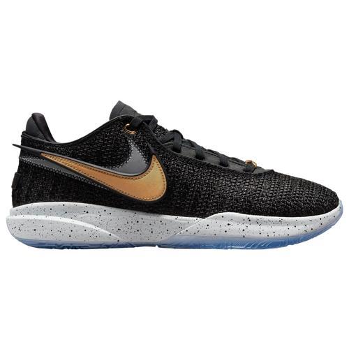 Nike Mens LeBron James Nike Lebron XX - Mens Basketball Shoes White/Orange/Multi Product Image