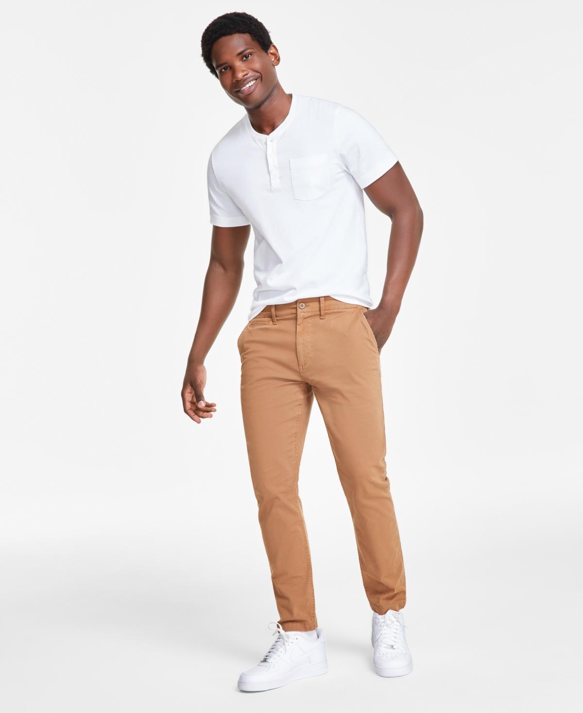 Sun + Stone Mens Mens Dewy Slim-Straight Chino Pants, Created for Macys Product Image