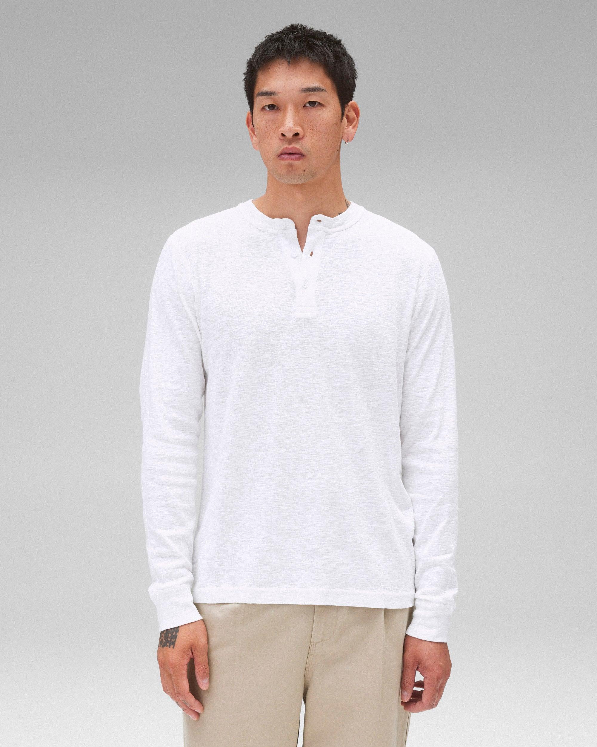 1x1 Slub Henley Male Product Image