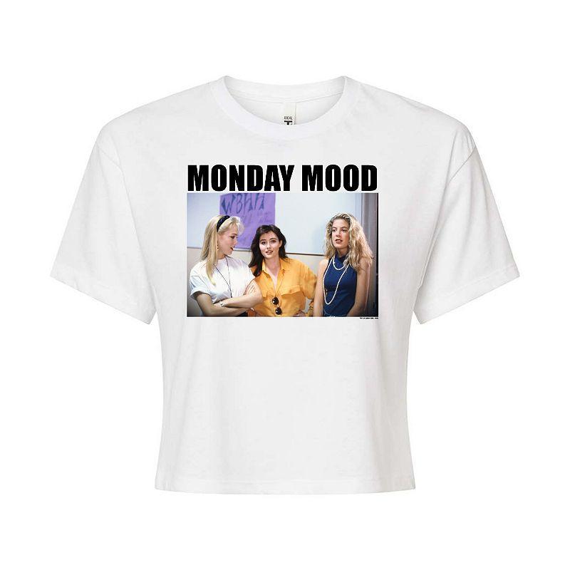 Juniors Beverly Hills 90210 Monday Mood Cropped Tee, Girls Product Image