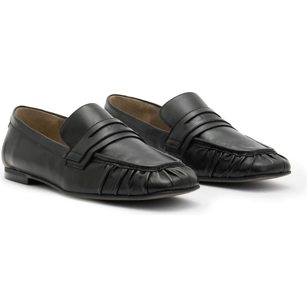 Sapphire Penny Loafer In Black Product Image