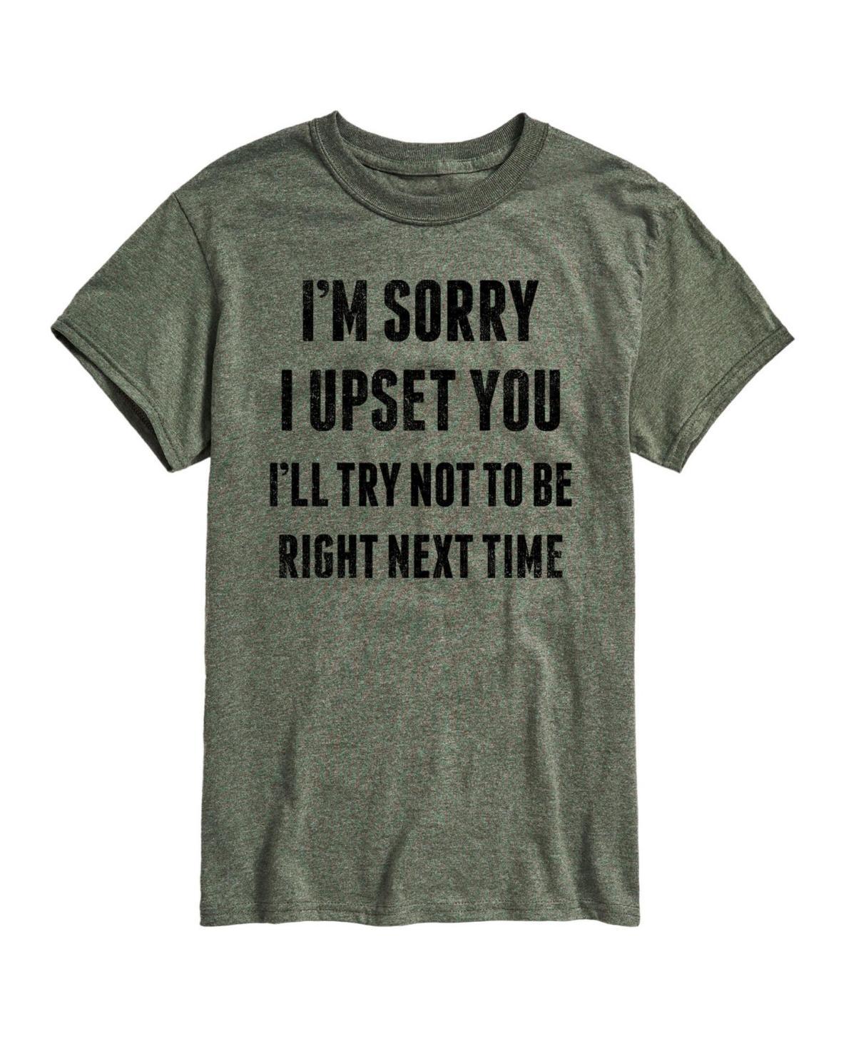 Hybrid Apparel Sorry I Upset You Mens Short Sleeve Tee Product Image