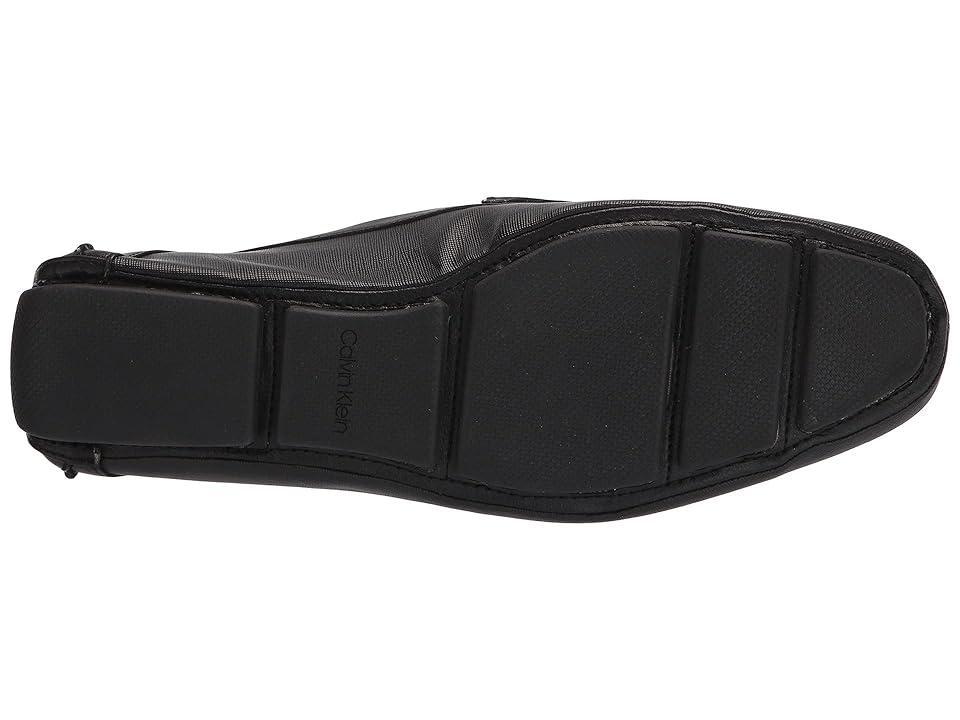 Calvin Klein Magnus Black/Weave Emboss Action) Men's Shoes Product Image