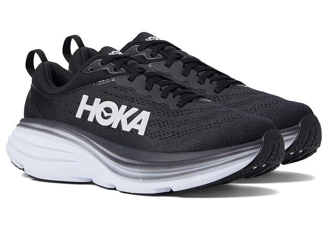 Hoka Women's Bondi 8 White) Women's Shoes Product Image