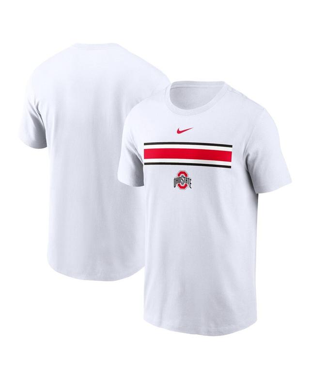 Mens Nike Ohio State Buckeyes Campus Pattern T-Shirt Product Image