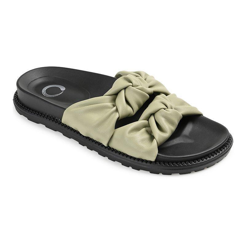 Journee Collection Melanie Womens Slide Sandals Product Image