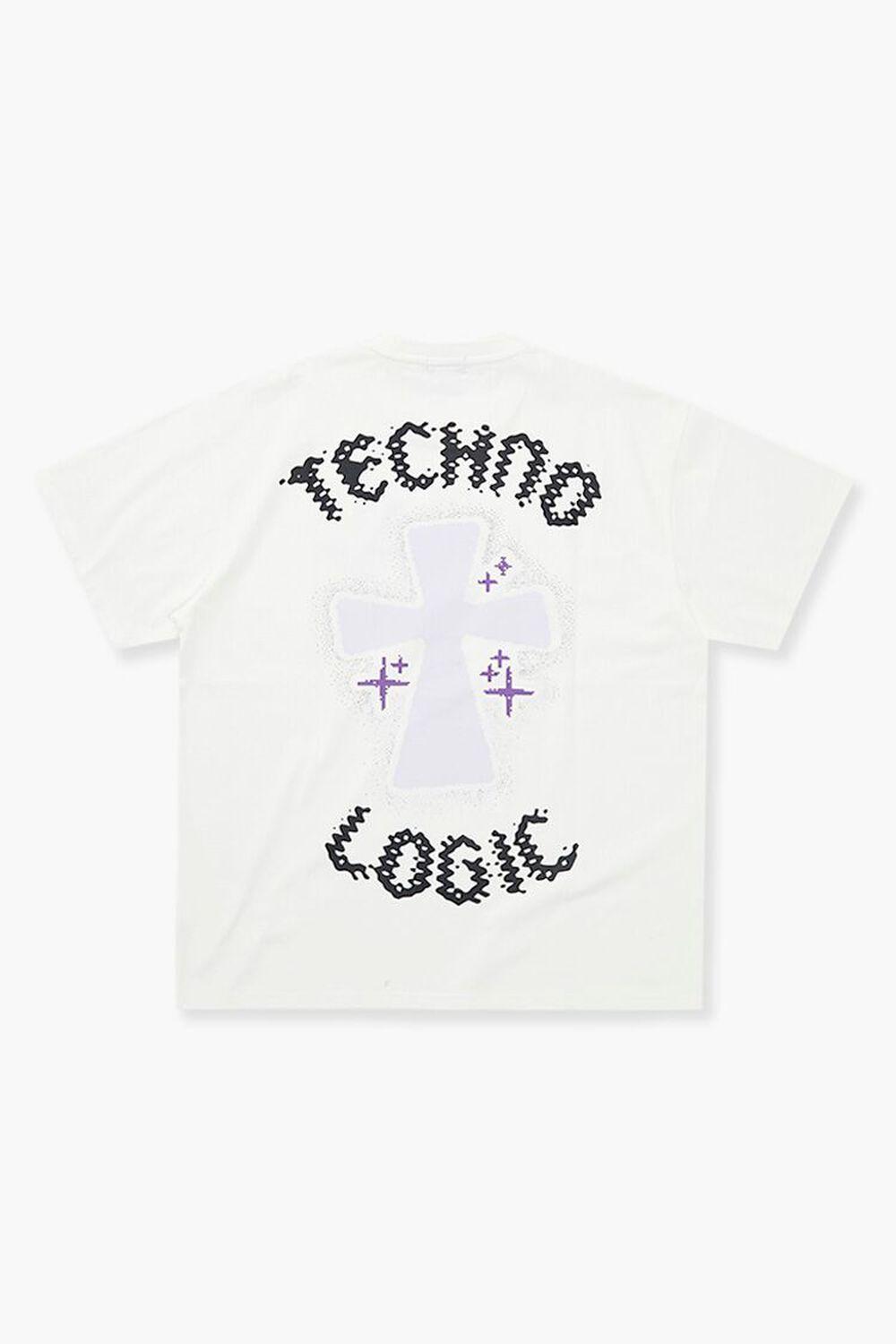 Rhinestone Techno Logic Tee | Forever 21 Product Image