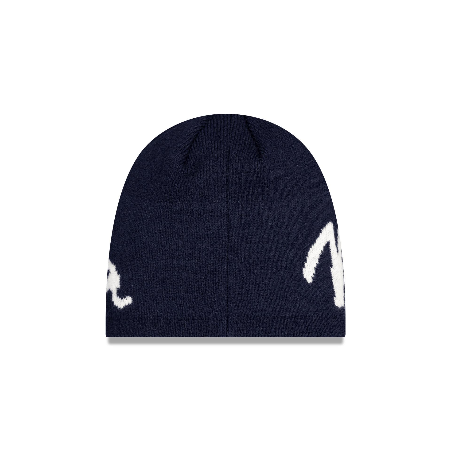 Brand New Era Postscript Mohair Navy Beanie Hat Male Product Image