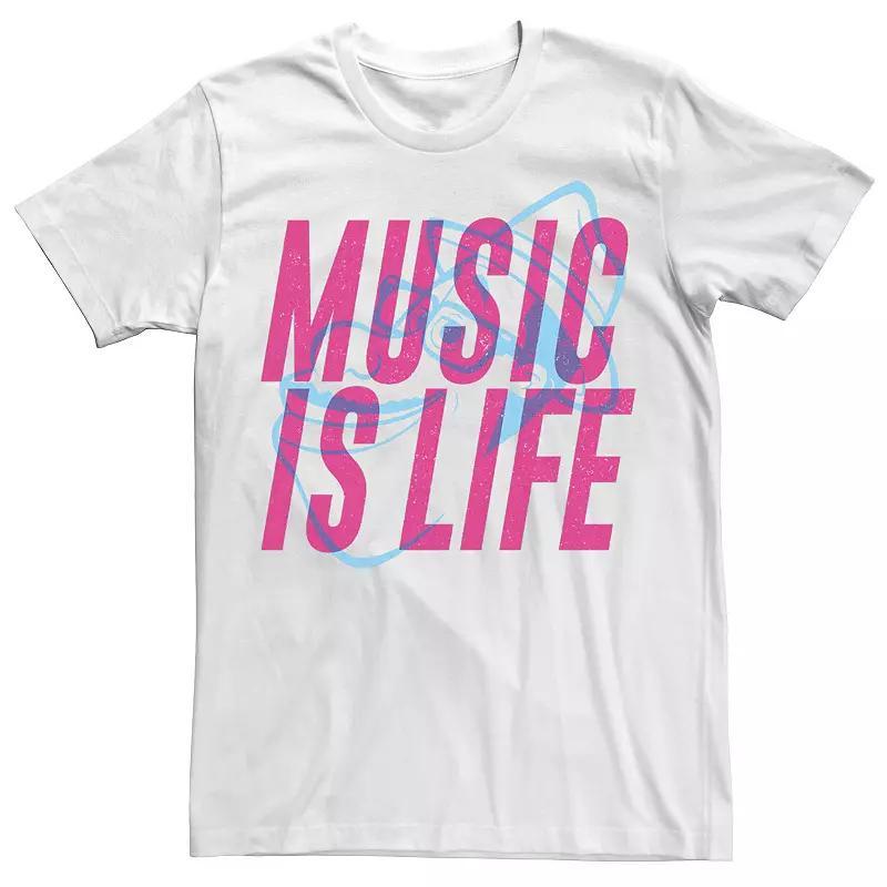 Disney / Pixars Soul Joe Mens Music Is Life Overlay Tee Product Image