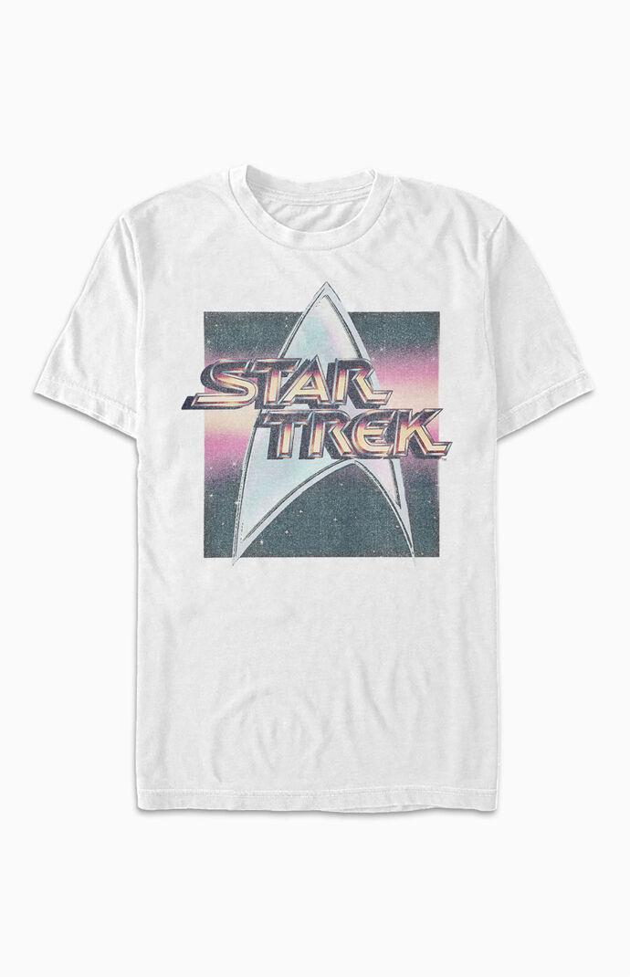 Mens Star Trek Distressed Logo T-Shirt Product Image