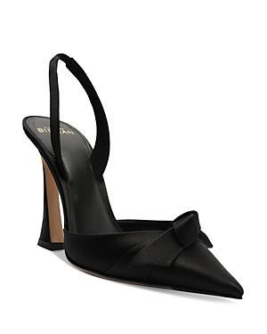 Alexandre Birman Womens Clarita Bell Satin Slingback Pumps Product Image