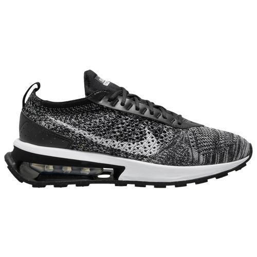 Nike Womens Air Max Flyknit Racer - Shoes Black/White Product Image