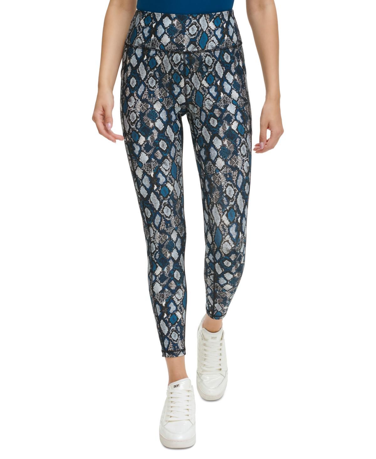 Dkny Sport Womens Printed Standout High-Waist 7/8 Leggings Product Image