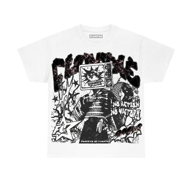 85 Metallic Black 1s Low Flontae T-Shirt No Victory Graphic Product Image