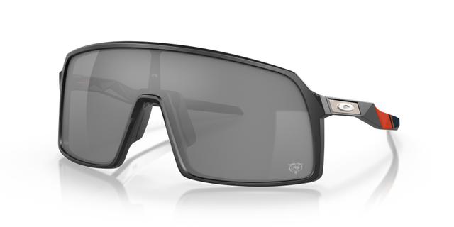 Oakley x Chicago Bear Sutro 137mm Mirrored Shield Sunglasses Product Image