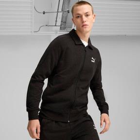 PUMA T7 Men's Track Jacket in Black Product Image