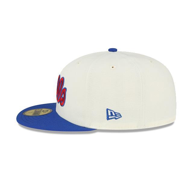 Buffalo Bills Script 59FIFTY Fitted Hat Male Product Image