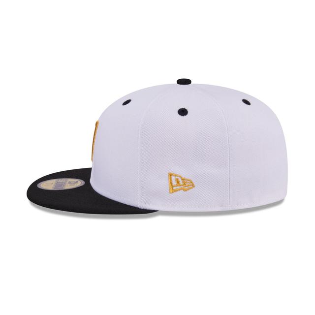 New Era Cap Signature Size 7 White 59FIFTY Fitted Male Product Image