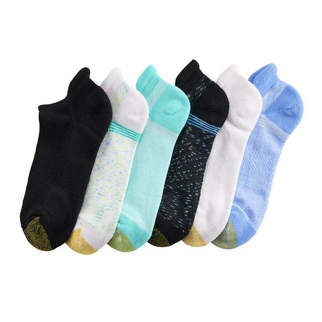 Womens GOLDTOE 6-Pack Vacay Cushion Tab No-Show Socks Product Image