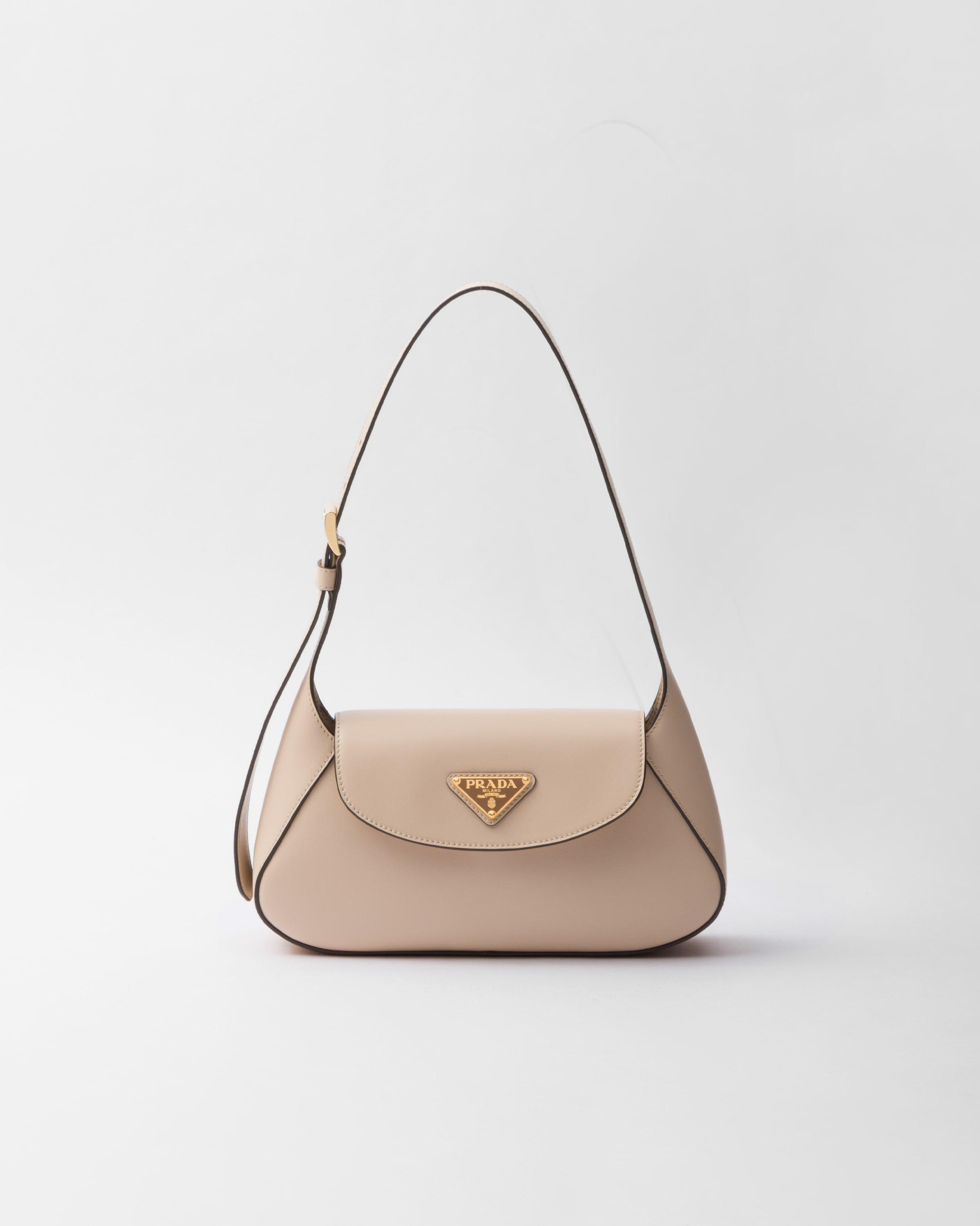 Small Logo-plaque Shoulder Bag In Pink Product Image