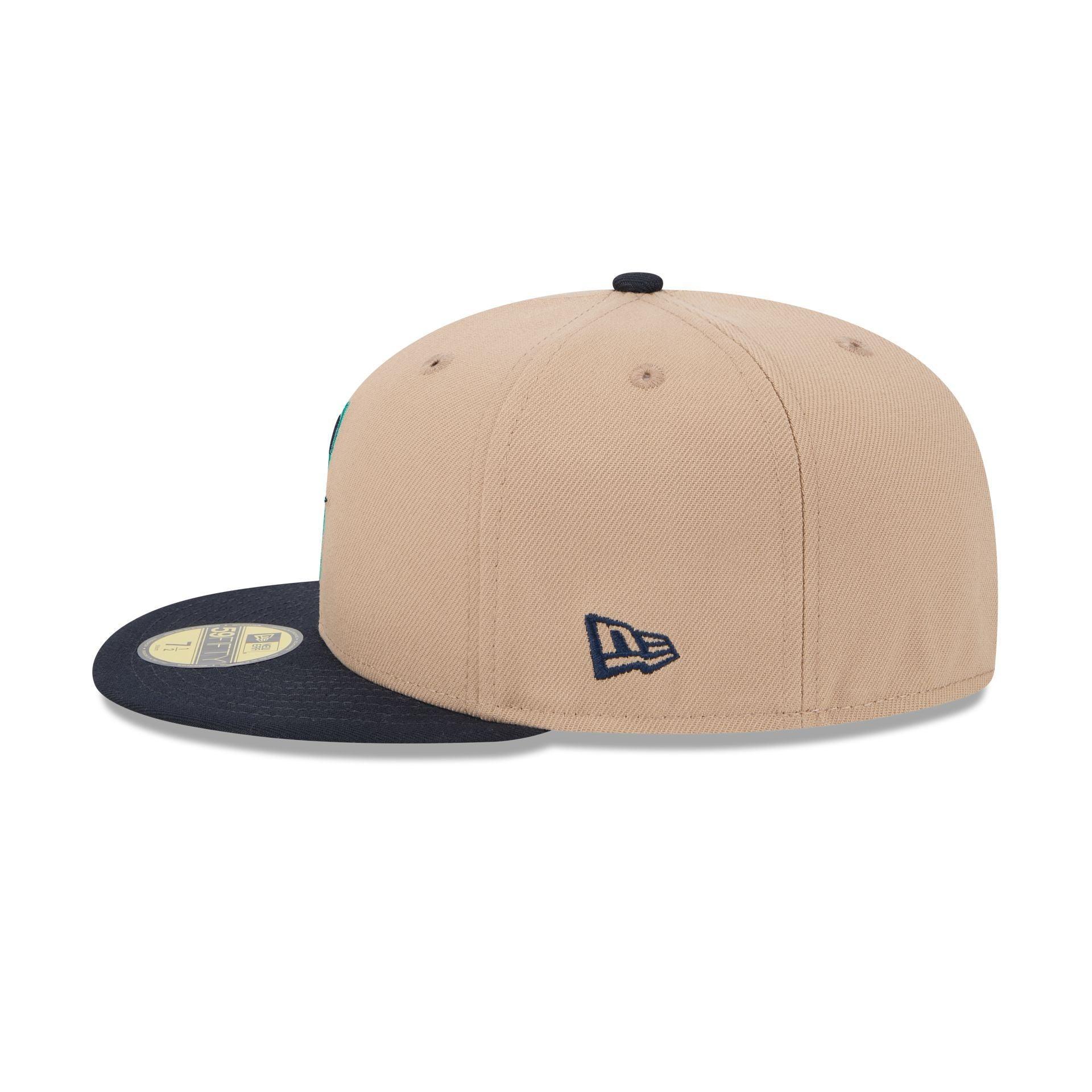 Las Vegas Raiders Camel 59FIFTY Fitted Hat Male Product Image