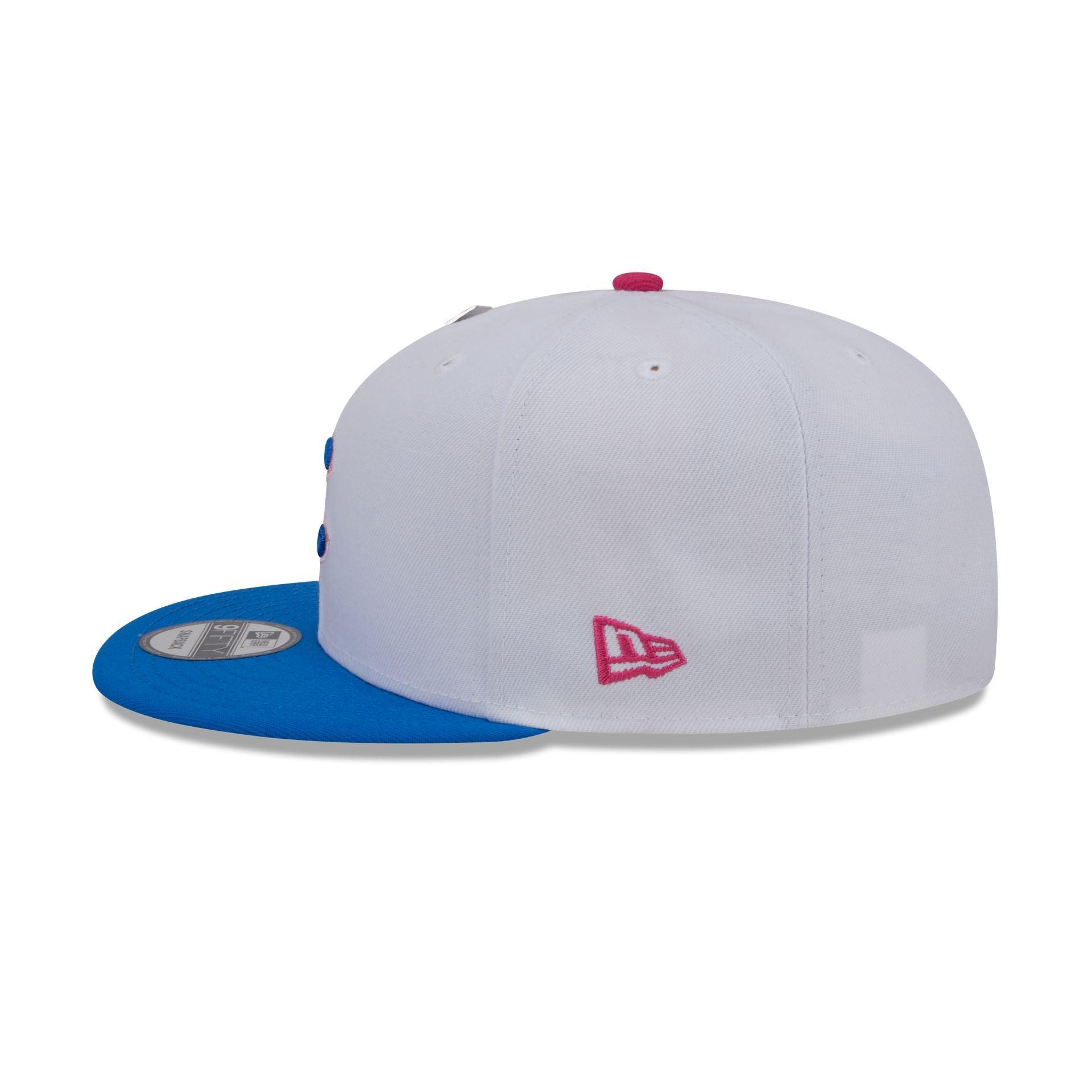 Big League Chew X Chicago Cubs Cotton Candy 9FIFTY Snapback Hat Male Product Image