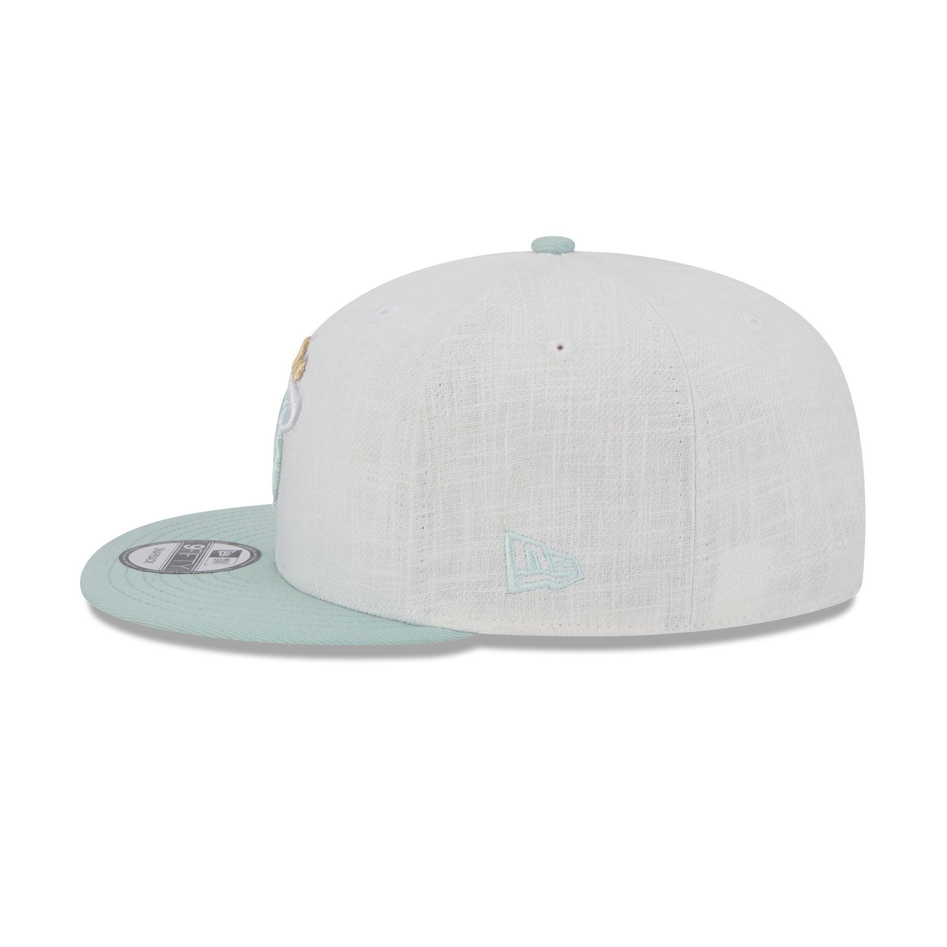 Miami Heat Minty Breeze Logo Select 9FIFTY Snapback Hat Male Product Image