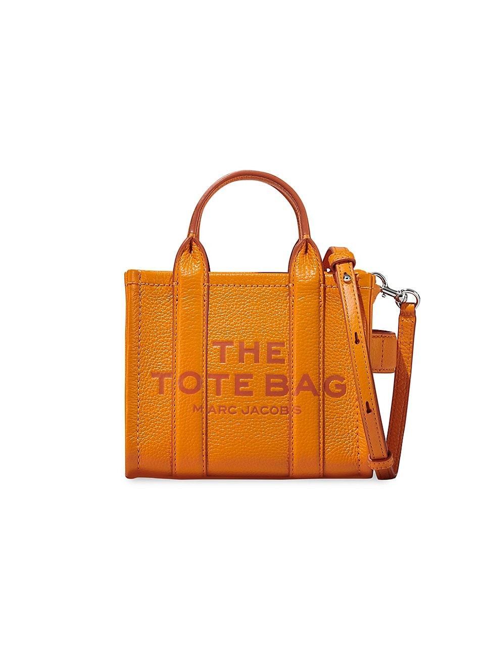 Womens The Leather Mini Tote product image