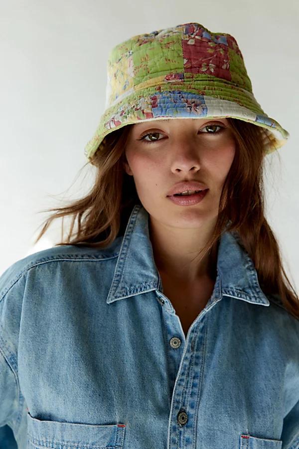 Urban Renewal Remade Quilted Bucket Hat Womens at Urban Outfitters Product Image