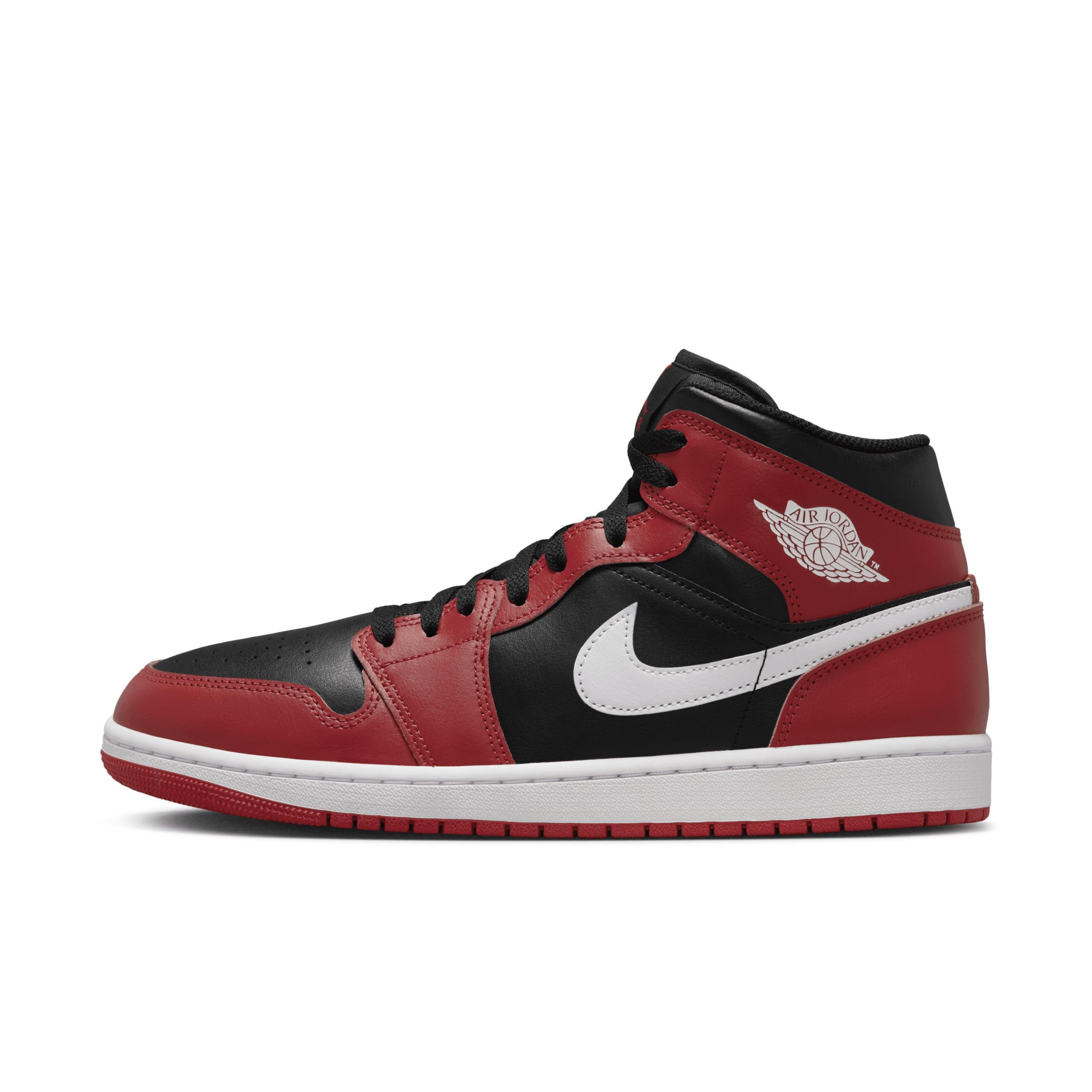 Jordan Mens Air Retro 1 Mid Casual Shoes Product Image