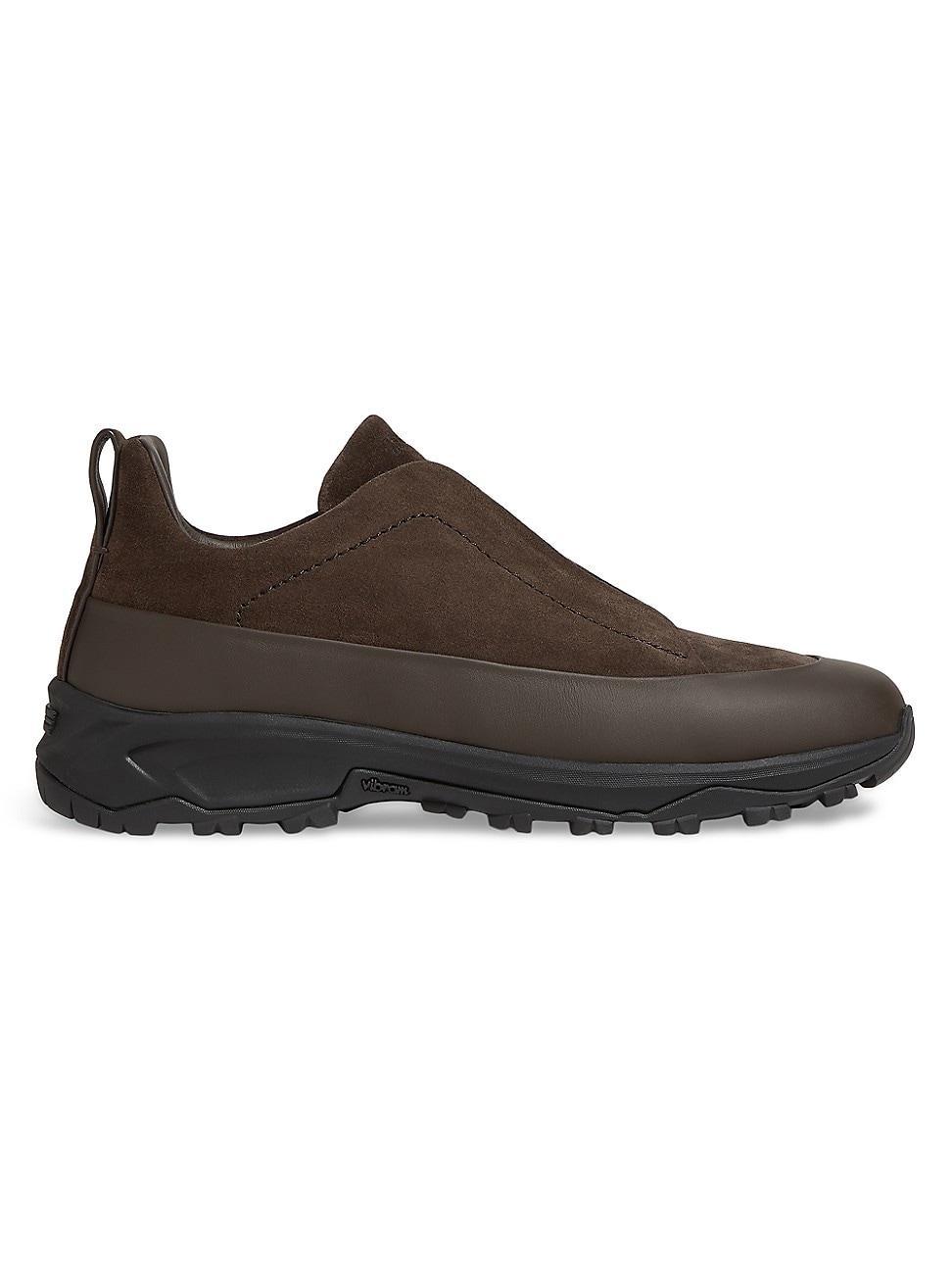 Mens Suede Triple Stitch Monte Sneakers Product Image