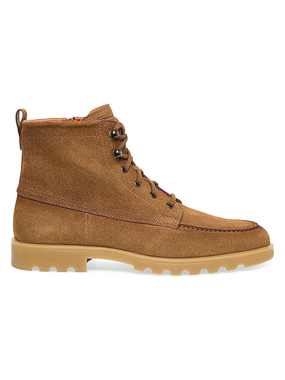 Mens Suede Lace-Up Boots Product Image