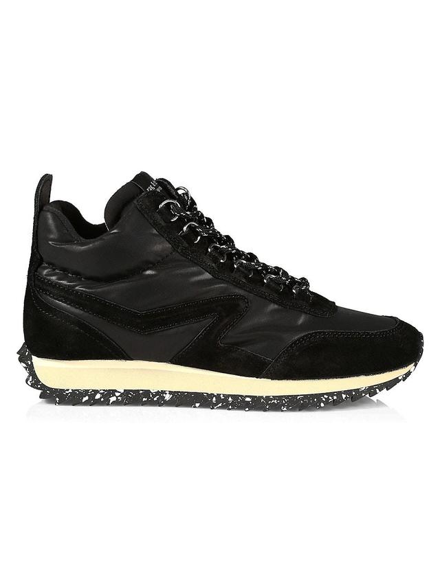 Womens Retro Hiker Suede-Trim Sneakers Product Image
