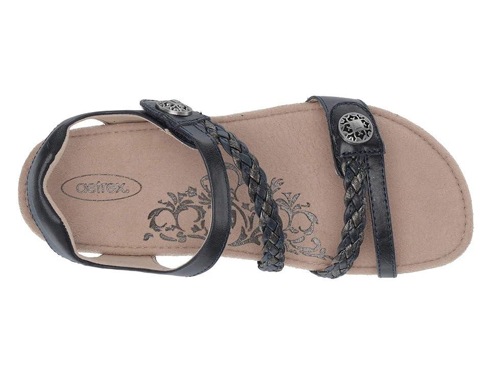 Aetrex Jillian Braided Wedge Sandals Product Image