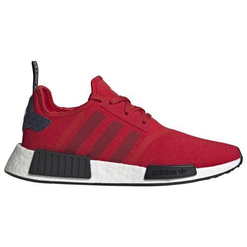 adidas Originals Mens NMD R1 - Shoes Black/White/Better Scarlet Product Image