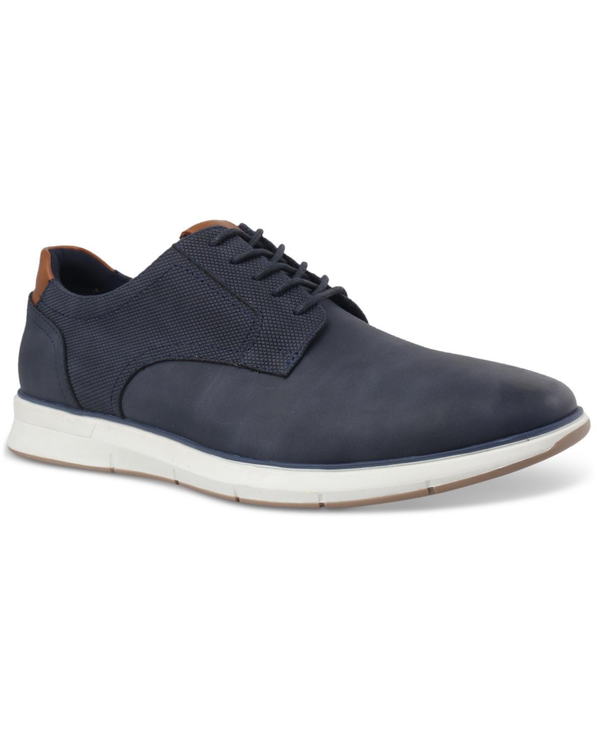 Alfani Mens Faux-Leather Lace-Up Sneakers, Created for Macys Mens Shoes Product Image