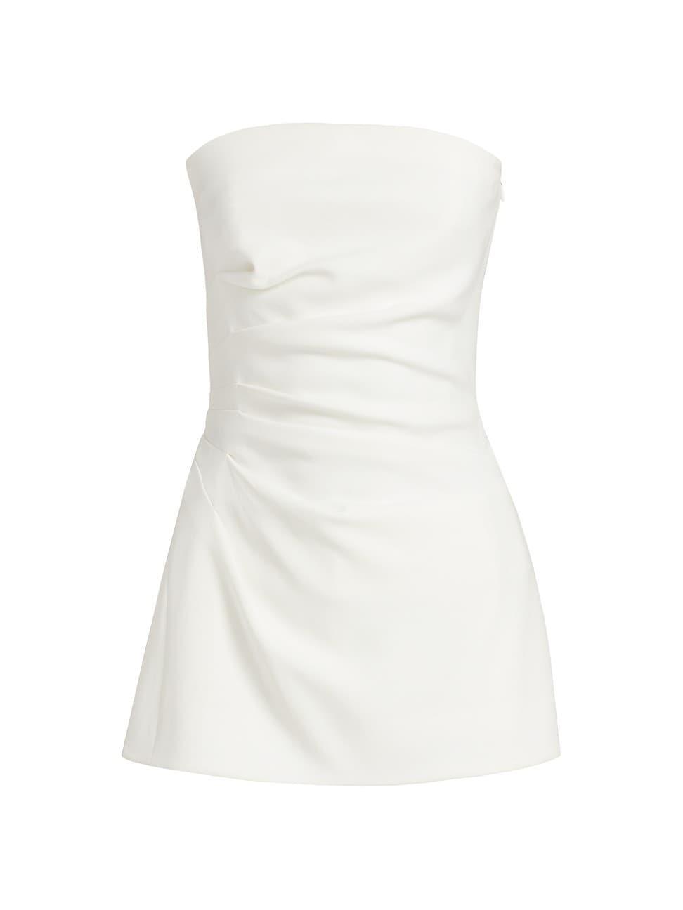 Womens Draped Strapless Top Product Image