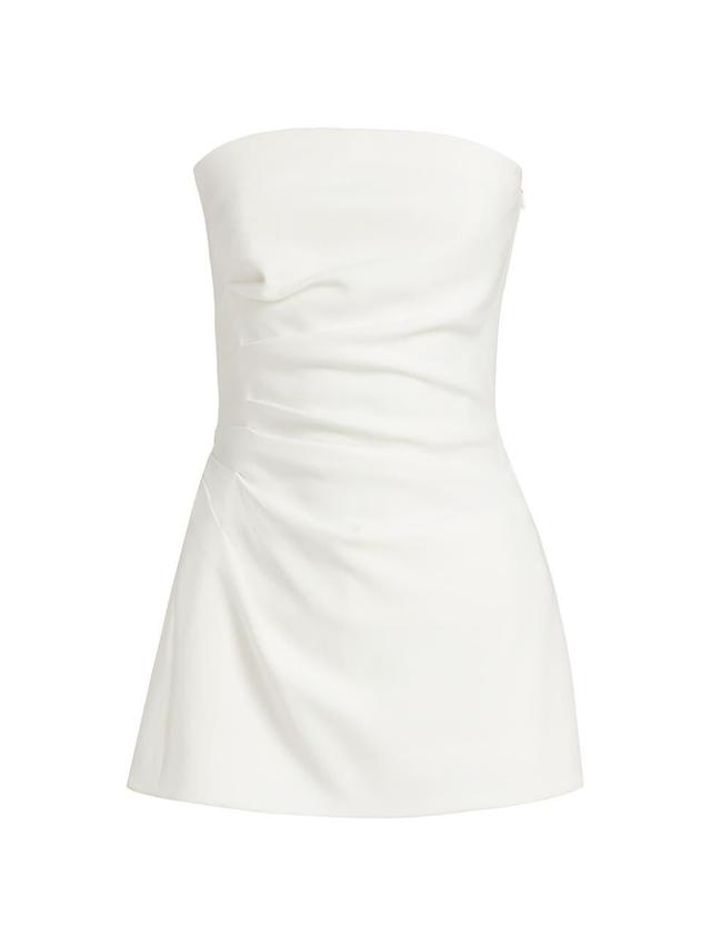 Womens Draped Strapless Top Product Image