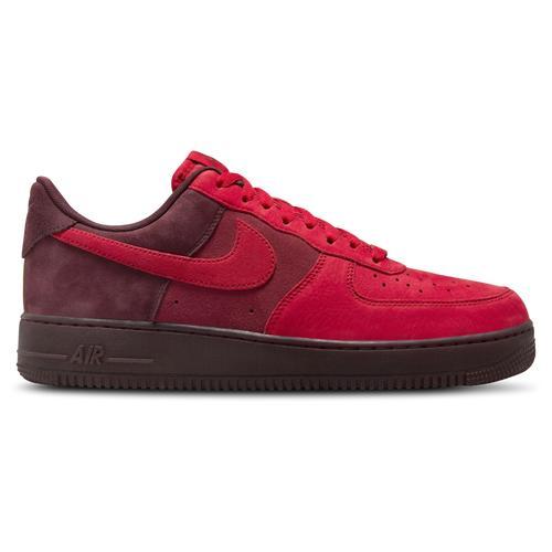 Nike Mens Air Force 1 07 FR - Basketball Shoes University Red/Gym Red/Burgundy Product Image