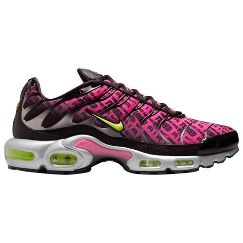 NIKE Mens  Air Max Plus Mer In Black/volt/hyper Pink Product Image