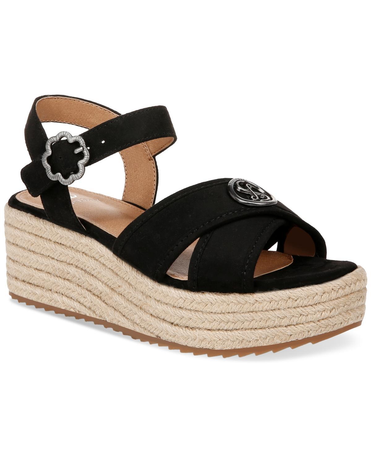 Sam and Libby Womens Corrinne Espadrille Platform Wedge Sandals Product Image