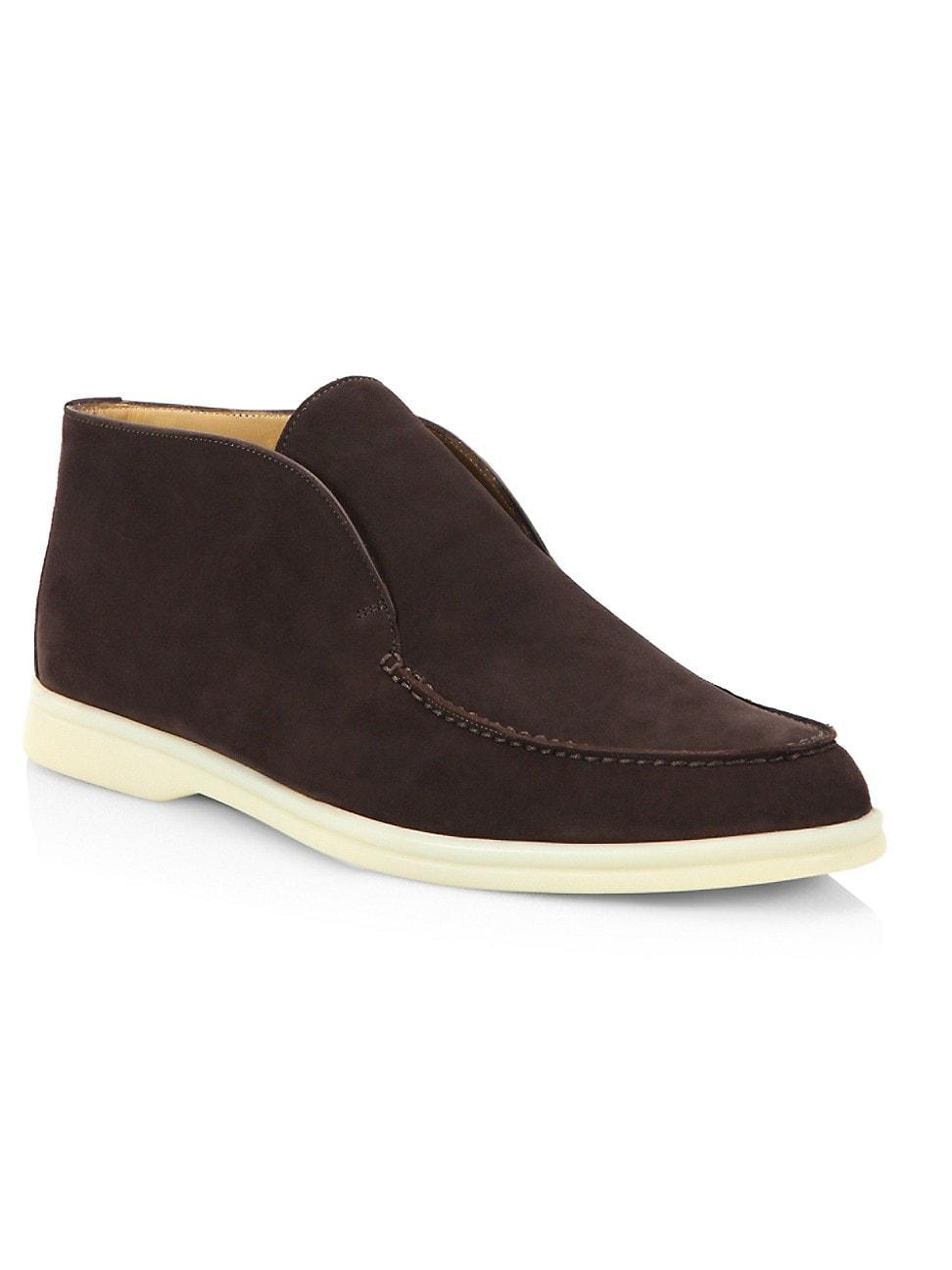 Mens Polacchino Suede Slip-On Chukka Boots Product Image