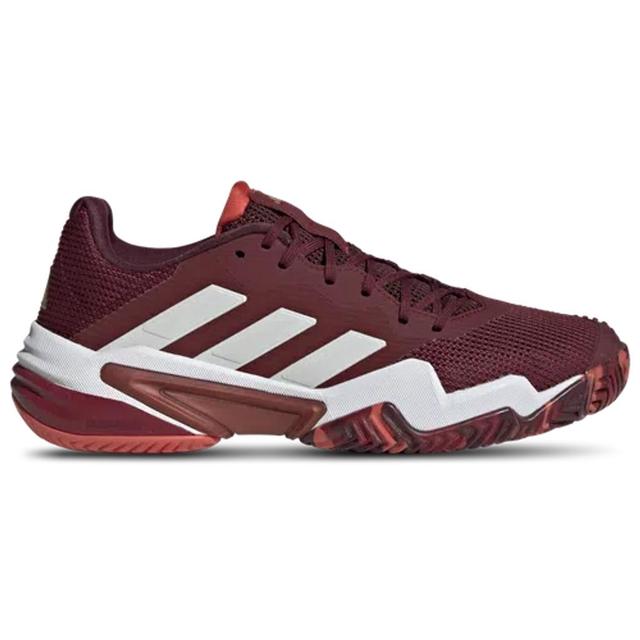 ADIDAS ORIGINALS Mens Adidas Barricade 13 In Team Maroon/white/team Burgundy Product Image