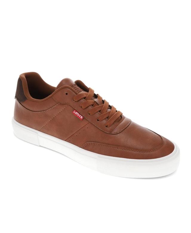 Levis Mens Munro Nm Lace-Up Sneakers - Tan Product Image