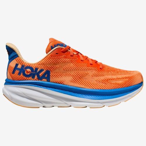 Hoka Mens HOKA Clifton 9 - Shoes Virtual Blue/Cerise/Navy Product Image