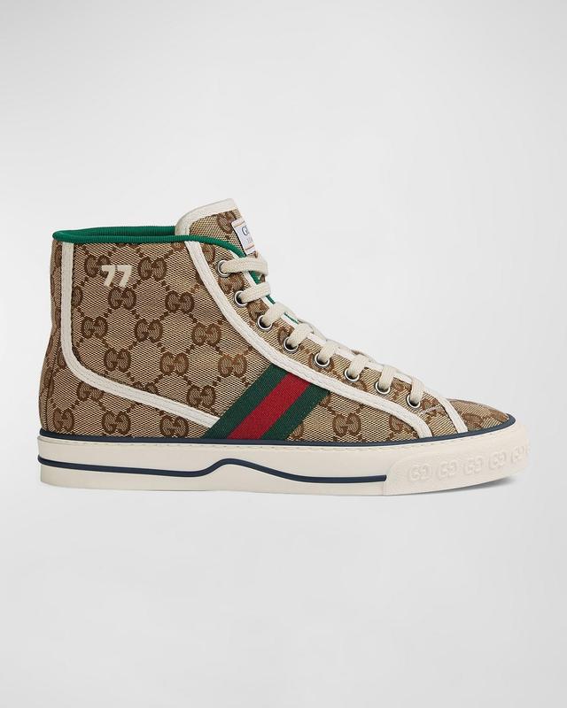 Womens Gucci Tennis 1977 High-Top Sneakers Product Image