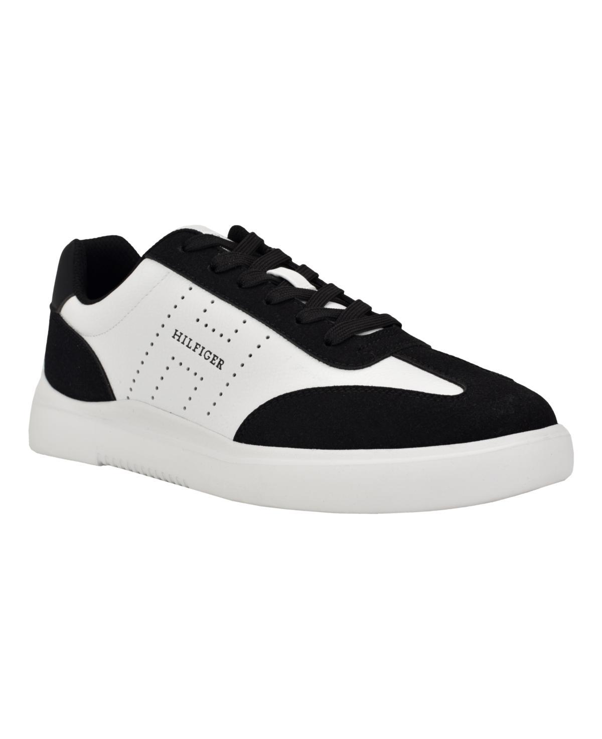 Tommy Hilfiger Mens Chafik Casual Lace Up Sneakers - Black Product Image